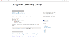 Desktop Screenshot of cpcommunitylibrary.org